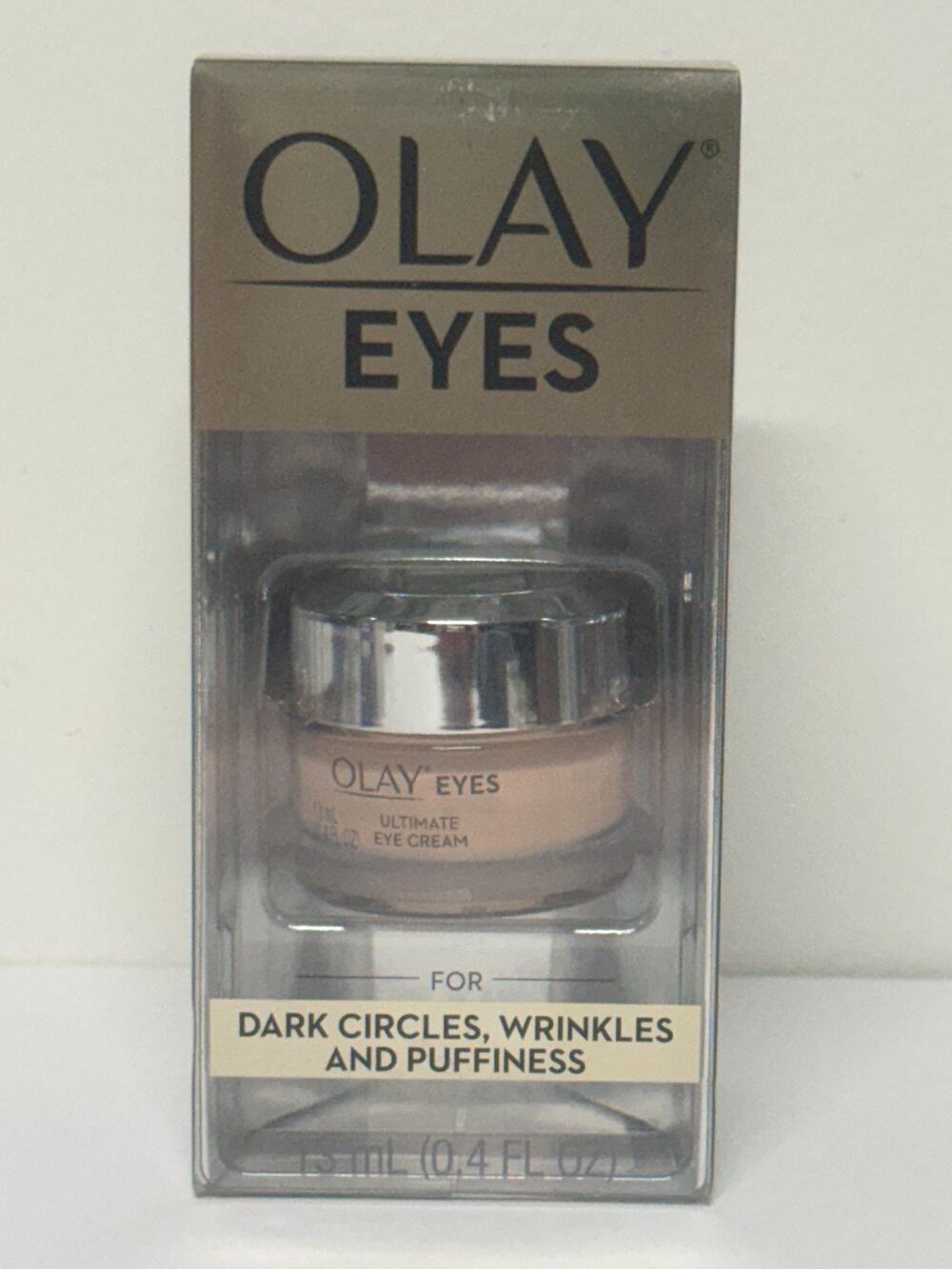 Olay Eyes Ultimate Eye Cream 0.4 oz Dark Circles Wrinkles Puffiness NEW in BOX